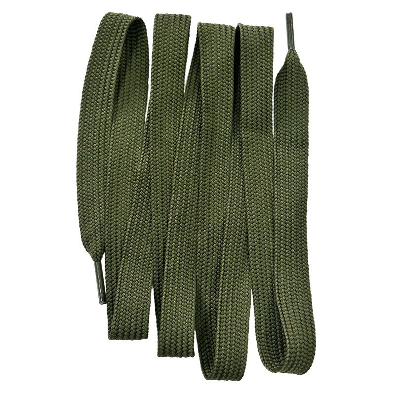 Shoe Accessories Summer colorful single layer widened flat shoelaces suitable for casual shoes canvas shoes shoelace_vogvips.com