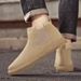 New Leather Spring Men's Shoes High-top Men's Heightening Tooling Martin Boots_vogvips.com