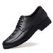 Lace-up Men's Shoes Doudou Shoes Casual Shoes Soft-soled Leather Shoes Lazy Shoes_vogvips.com