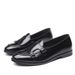European Station Leather Shoes, British Bean Shoes, Fashionable Leather Belts, Double-buckle Small Leather Shoes_vogvips.com