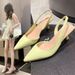MTX Pointed Stiletto Niche Design Sense Elegant Closed Toe Sandals 2025 New Versatile High Heels For Women_vogvips.com