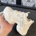 genuine Leather Breathable Height-increasing Dad Shoes For Petite Women, Thick-soled Women's Mesh_vogvips.com