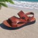 Leather Sandals For Men In Summer 2025, New Non Slip Soft Sole, Cool And Breathable Slippers, Large Size Casual Outdoor_vogvips.com