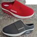 Large Size Slip-on Sandals For Women, No Heel, Easy To Wear, Thick-soled, Air-cushioned, Hollow Mesh, Breathable Women's_vogvips.com