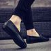 SHLIANG Men's Loafers Fashion Designer Men Moccasins Comfortable Flats Shoes High Quality Lightweight Casual Shoes X0010_vogvips.com