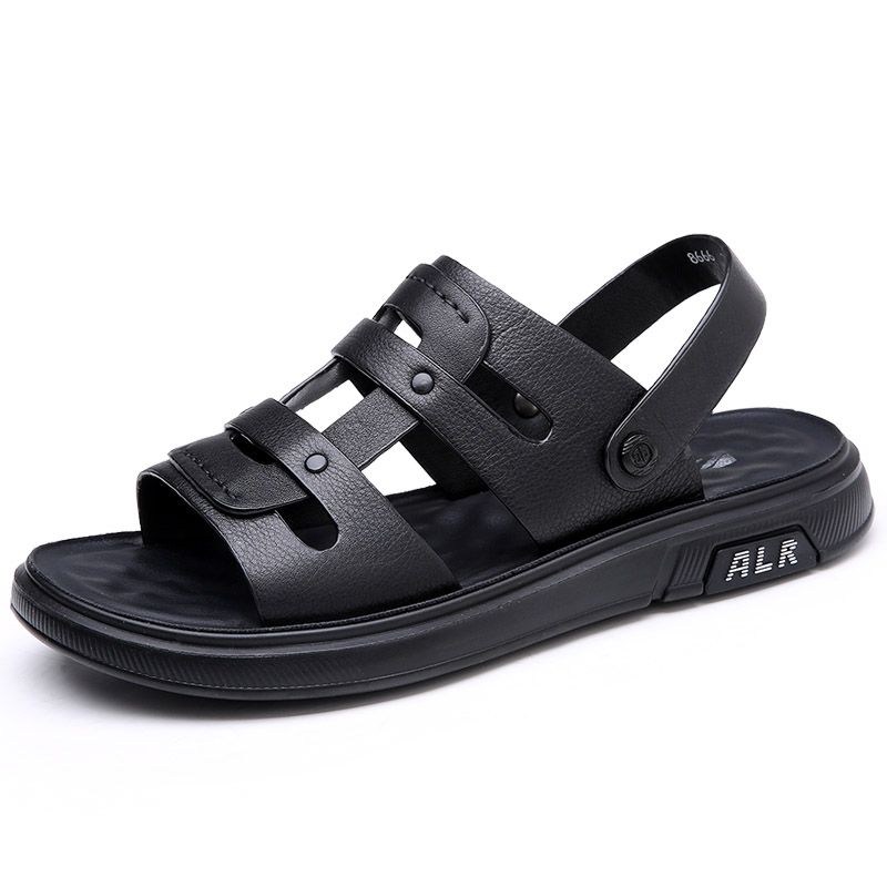 Breathable Men's Sandals Lightweight Quick Dry Water Non Slip Summer Beach Shoes Outdoor Walking Sandalias Male Slippers_vogvips.com