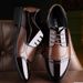 Men's British style business dress shoes Men's Breathable casual shoes Trend Breathable shoes men's plus-size work shoes_vogvips.com