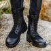 European Warm Series Spring Summer Combat Men Breathable Mesh Work Security Inspection Outdoor Hiking Martin Boots Training Tactical Shoes_vogvips.com