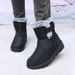 25 Women's Winter New Style Snow Boots With Fleece High-top Thick-soled Snow Boots For Women_vogvips.com