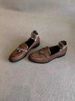 Designer Leather,vintage French-style Horse Bit Buckle Loafers,women's Flat Shoes,English-style Leather Shoes_vogvips.com