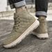 Warm High-top Cotton Shoes Men's Velvet Thickened Northeast Cotton Shoes Men's Outdoor Sports Thick-soled Non-slip Snow Boots_vogvips.com