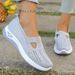 Cross-Border Casual Factory Soft Sole Breathable Fashion Mom Sports Shoes Women's Dropshipping_vogvips.com
