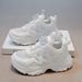 White Sneakers For Children, Sports Little Girls' Running 2026 Spring And Autumn Single Mesh Shoes, Campus Dad Shoes_vogvips.com