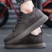 Suitable For All Seasons 2025 Autumn New Casual Teenagers, Men's Low-top Lace-up Leather Shoes For Outdoor Wear_vogvips.com