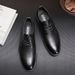 Hot Selling 2025 Spring Summer Hollow Business Breathable Comfortable Genuine Leather Perforated Men's Work Shoes_vogvips.com