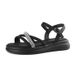 Sandals Women's Outer Wear Fashion Versatile Casual Roman Shoes Lightweight Thick Sole With Skirt Women's Shoes_vogvips.com