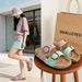 Slip-on Closed-toe Mules For Lazy People, 2025 Summer New Model, Flat Lightweight Women's Shoes, Soft-soled Versatile_vogvips.com