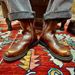 European Warm Series Genuine Martin Steel Toe Zipper Handmade Work Men's Motorcycle Boots Large Leather Shoes Men_vogvips.com