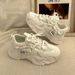 High Quality Women's 2025 Spring And Autumn New Ins Super Hot Dad Shoes Thick Sole Height Increasing Soft Leather_vogvips.com