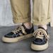 VASIBAEN men's shoes trendy niche design Hong Kong style sneakers 2024 spring canvas shoes men's versatile casual trend_vogvips.com