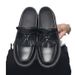 Unbeatable Quality Liusu Academy Style Loafers, Versatile Leather Men's Casual Shoes, One Foot Black Martin Shoes_vogvips.com