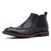 European Warm Series Trendy Korean Style Versatile Short Autumn Winter New Pointed Toe Martin High Top Slip-On Boots For Men_vogvips.com