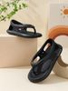 Flip-flops With Heel For Men And Women In Summer, Non-slip, Durable And Wear-resistant, Flip-flops With Heel, Thickened Slippers_vogvips.com