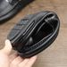 Summer Men's Lazy Leather Sh, Fashionable And Simple Flat Heel Loafers, Layered Cowhide Soft Soled Business Casual_vogvips.com