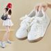 Little White Shoes Female Students Height-increasing Shoes Mesh Breathable Board Shoes Platform Casual Shoes_vogvips.com