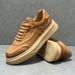 First Layer Cowhide White For Men Spring New Lightweight Casual Sneakers Soft Breathable Men's Thick Sole Height_vogvips.com