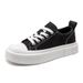 Men's Shoes, Canvas Shoes, Summer Breathable Board Shoes, Men's Fashionable And Versatile Thick-Soled Height-Increasing_vogvips.com