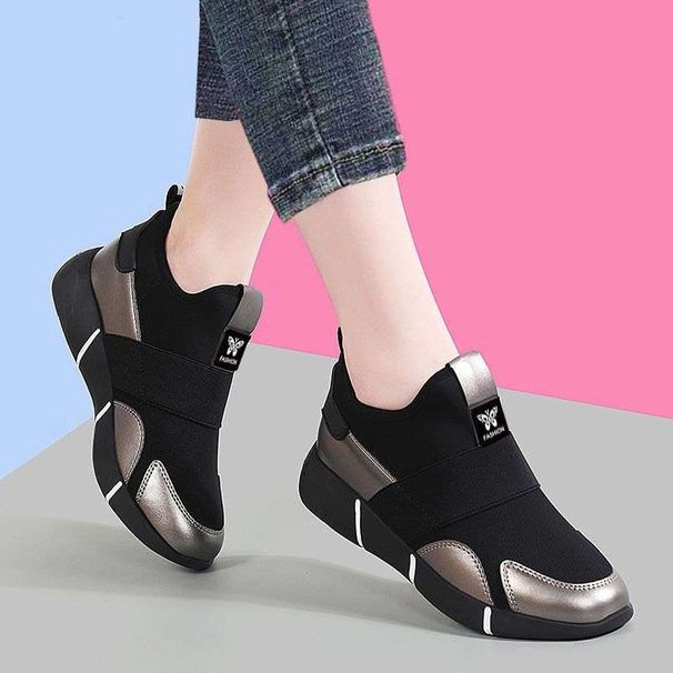Old Beijing Cloth Women, Spring Autumn Warm Sports Soft Sole Casual Running Shoes, Versatile Comfortable Work And Travel_vogvips.com