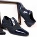 Leather for new business attire, casual spring autumn breathable men's British and Korean version pointed groom's_vogvips.com