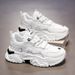 Spring New Breathable Little White Men's Korean Edition Trendy Versatile Inner Elevated Sports Casual Dad Shoes_vogvips.com
