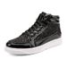 26ss Size Leather Large Glossy Personality Martin Men's Casual Sneakers High-top Stage Gold Boots_vogvips.com