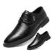 Men's Shoes Crocodile Pattern Men's Dress Gentleman's Leather Shoes Small Leather Shoes Large Size Shoes_vogvips.com