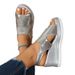 Plus Size Women's Sandals - New Summer Collection: Round Toe, Chunky Sole, Ankle Strap, Fashion Sandals For Women_vogvips.com