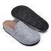 Men's & Women's Felt Clog Slippers - Soft Wool & Cork Lined Breathable House Shoes For Indoor/Outdoor,_vogvips.com