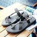 Flat Sandals For Women Summer Fashion Outerwear Large Size Ladies Slippers Beach Sandals For Students_vogvips.com