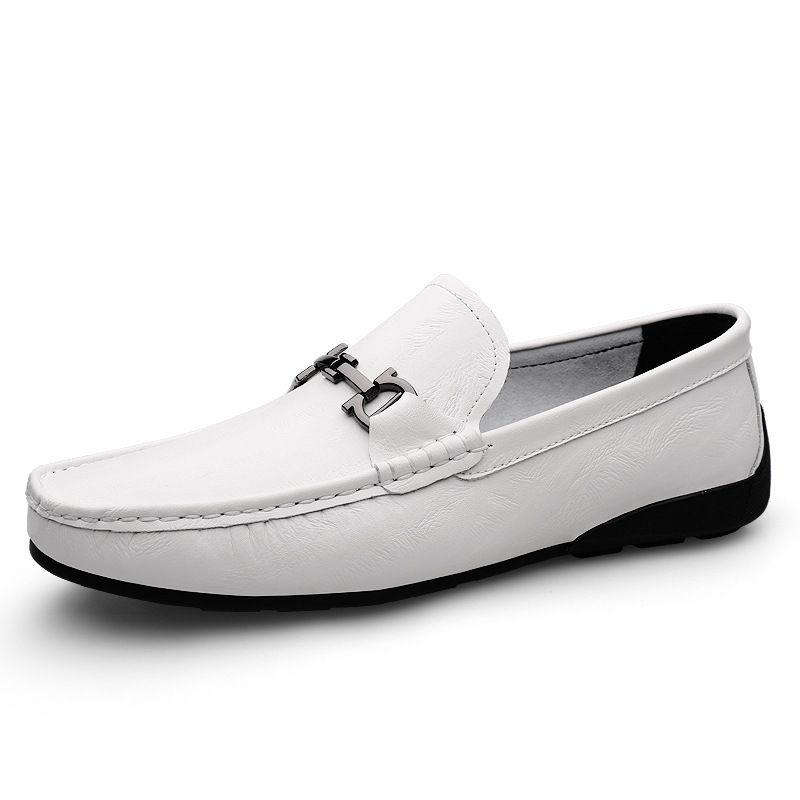 Men's Shoes Doudou Shoes Casual Leather Shoes Soft Sole Soft Surface Men's Shoes_vogvips.com
