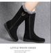Fluffy Shoes For Autumn And Winter, Casual And Comfortable, Thickened And Fleece Snow Boots, European And American Anti-slip, Wear-resistan_vogvips.com