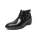 Voyage High-top Martin For Men, Autumn And Winter New Trendy Pointed Toe Short Boots, Men's British Style Zipper_vogvips.com