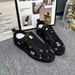 Unisex Red Soled Studded Sneakers Trendy Hong Kong Style Matching Couple's Canvas Shoes Casual Sports Must-Have Fashion Accessory_vogvips.com