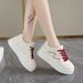 Minimalist White Platform Shoes - Spring Sneakers (Air Cushion+Non-Slip) | Slip-Resistant Comfort Walking Shoes_vogvips.com