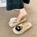 Breathable Closed-toe Faux-woven Hollow Wear-resistant Women's Slippers 2026, Versatile New Comfortable For Outdoor_vogvips.com