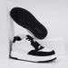 Black And White Panda Men's Shoes Breathable Heightening Thick Baseplate Shoes Men's Sports And Leisure White Shoes_vogvips.com