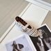Edition~ Sheepskin Spring Summer Genuine Leather Shallow Mouth One-Strap Hollow Round Toe Flat Shoes For Women Alaia Edition~_vogvips.com