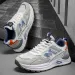 Men Running Shoes Comfortable Thick Soled 2025 Summer Sneakers For Men Wear-resistant Casual Shoes Running Male Sneakers_vogvips.com
