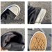 2025 Fall/Winter New Women's High-Top Canvas Sneakers Chunky-Sole Ankle Boots Stylish Versatile_vogvips.com