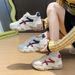 Dad Shoes Female Student Sports Running Shoes Casual Shoes Platform Height Increase_vogvips.com